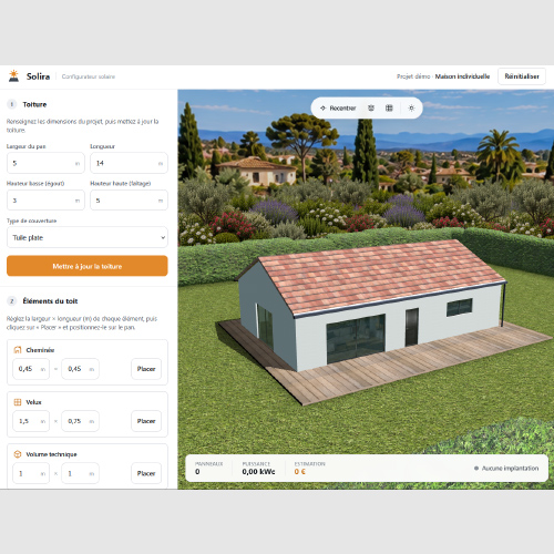 Solira - Configurateur solaire